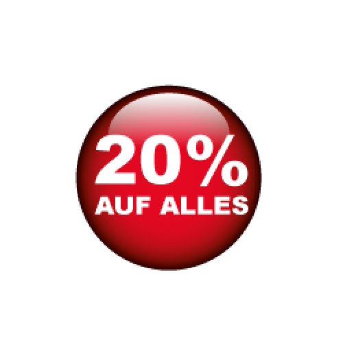 20% auf Alles Format 40 x 40 cm