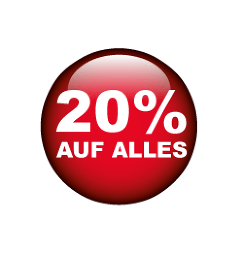 20% auf Alles Format 50 x 50 cm