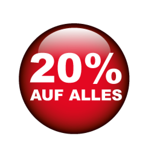 20% auf Alles Format 60 x 60 cm