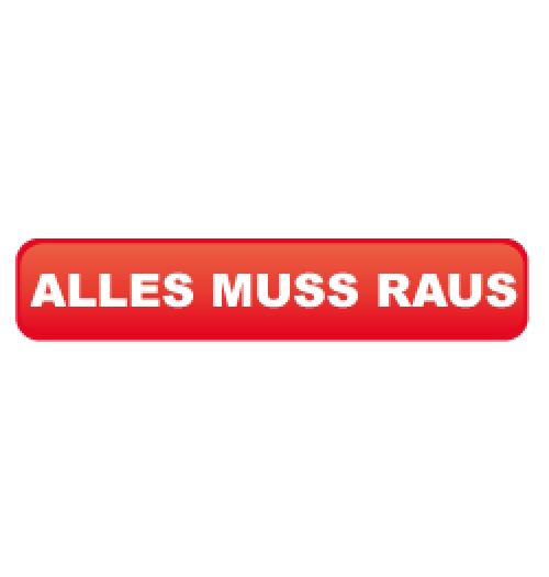 Alles muss raus Format 80 x 40 cm