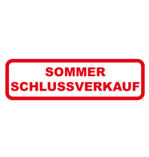 Sommer Schlussverkauf Format 80 x 40 cm