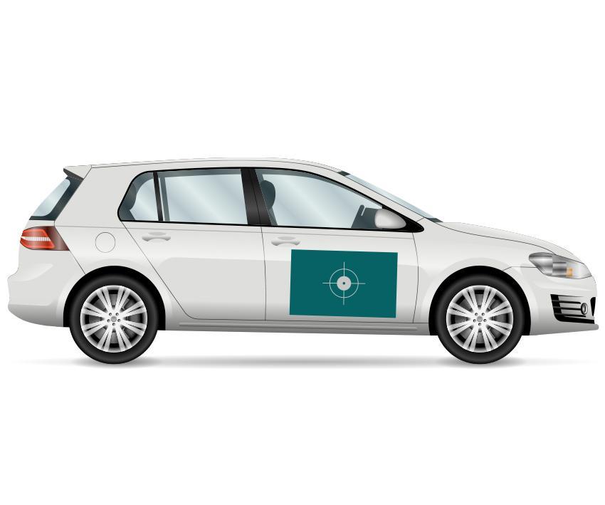 AMA SHOP Autoaufkleber Innen – Konturierte PVC-Sticker Für Auto, Wohnmobil & Motorrad
