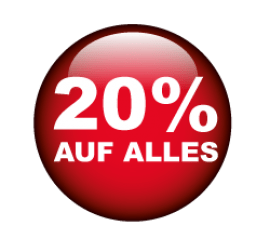 20% auf Alles Format 60 x 60 cm