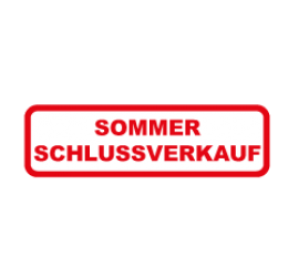 Sommer Schlussverkauf Format 40 x 20 cm