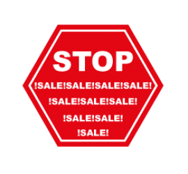 Stop Sale Format 50 x 50