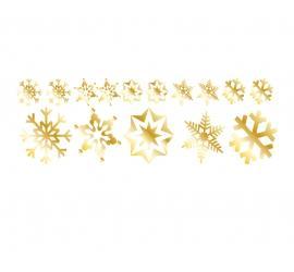 Plott gold 120 x 40cm Weihnachten Set 1