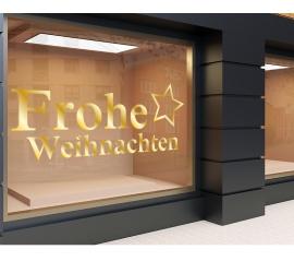 Plott gold 120 x 45cm Weihnachten 1