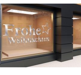 Plott silber 120 x 45cm Weihnachten 1