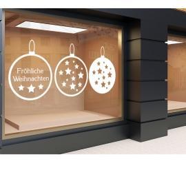 Plott weiß 120 x 50cm Weihnachten Set 4