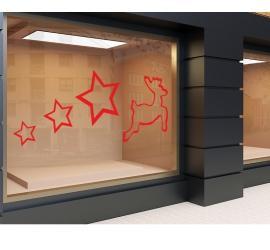 Plott rot 120 x 50cm Weihnachten Set 3