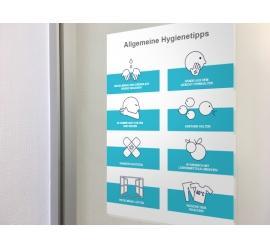 Poster Hygienetipps A4