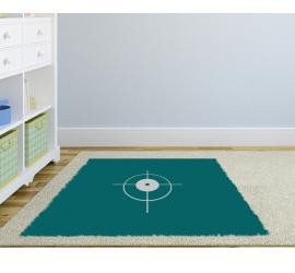 Bodenfolie innen auf Teppich individuelles Format