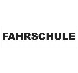 Haftfolie 'Fahrschule' 50 x 14cm