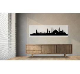 Istanbul weiß 100 x 25cm