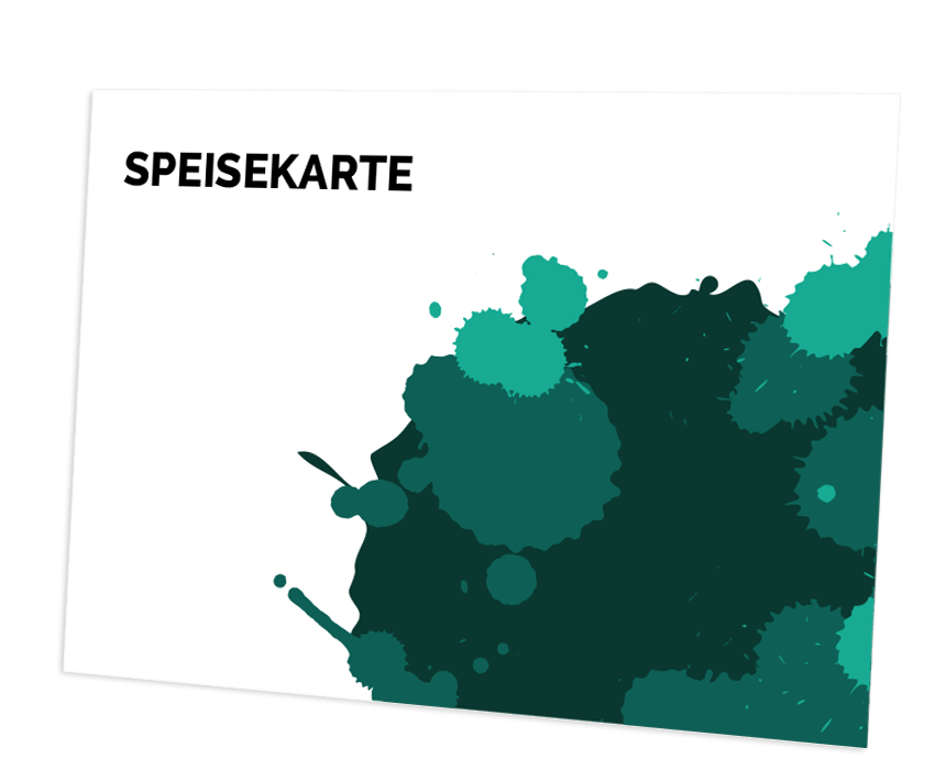 Speisekarte DINA3